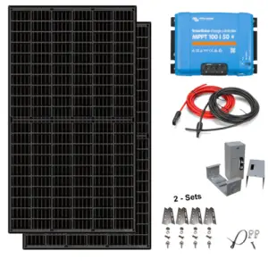 880W/MPPT-Victron, RV & Marine Solar Kit